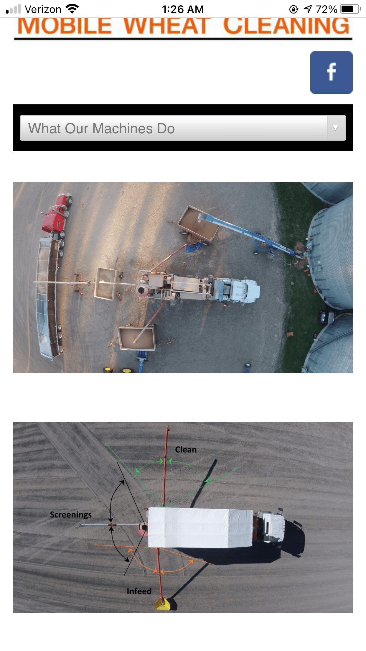 Gallery Image: Golden Waves llc Mobile Grain Cleaning